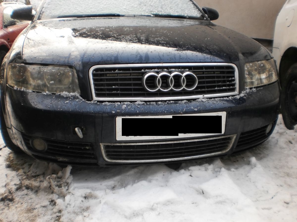 ZDERZAK PRZÓD PRZEDNI AUDI A4 B6 LZ5J KRATKI 7190373903 oficjalne