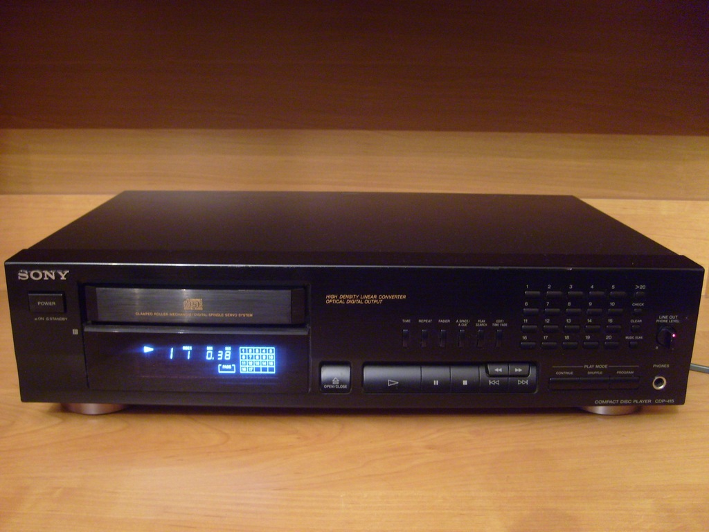 Odtwarzacz Cd Sony Cdp Wysoki Model Oficjalne