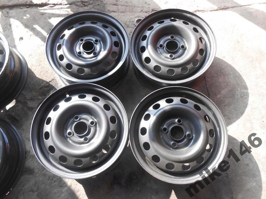 FELGI STALOWE 15 OPEL FIAT GRANDE PUNTO 4X100 7592441160 Oficjalne