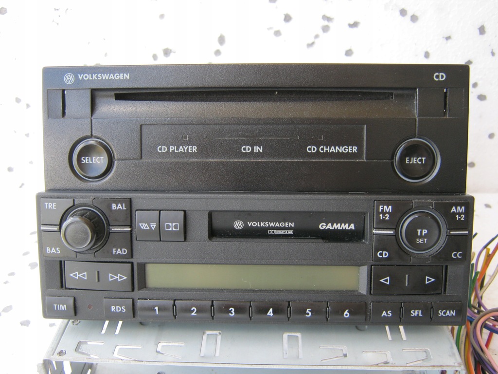 Radio Gamma Vw Golf Bora Passat Polo T Kod Cd