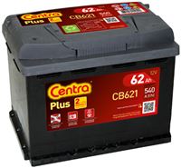 Akumulator CENTRA 62Ah 540A L+ Dowóz montaż