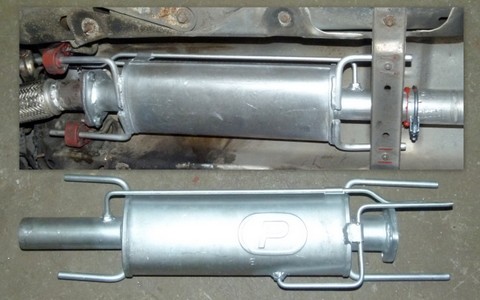 Каталізатор глушник SAAB 9-3 FIAT CROMA C 1.9 DPF - 5