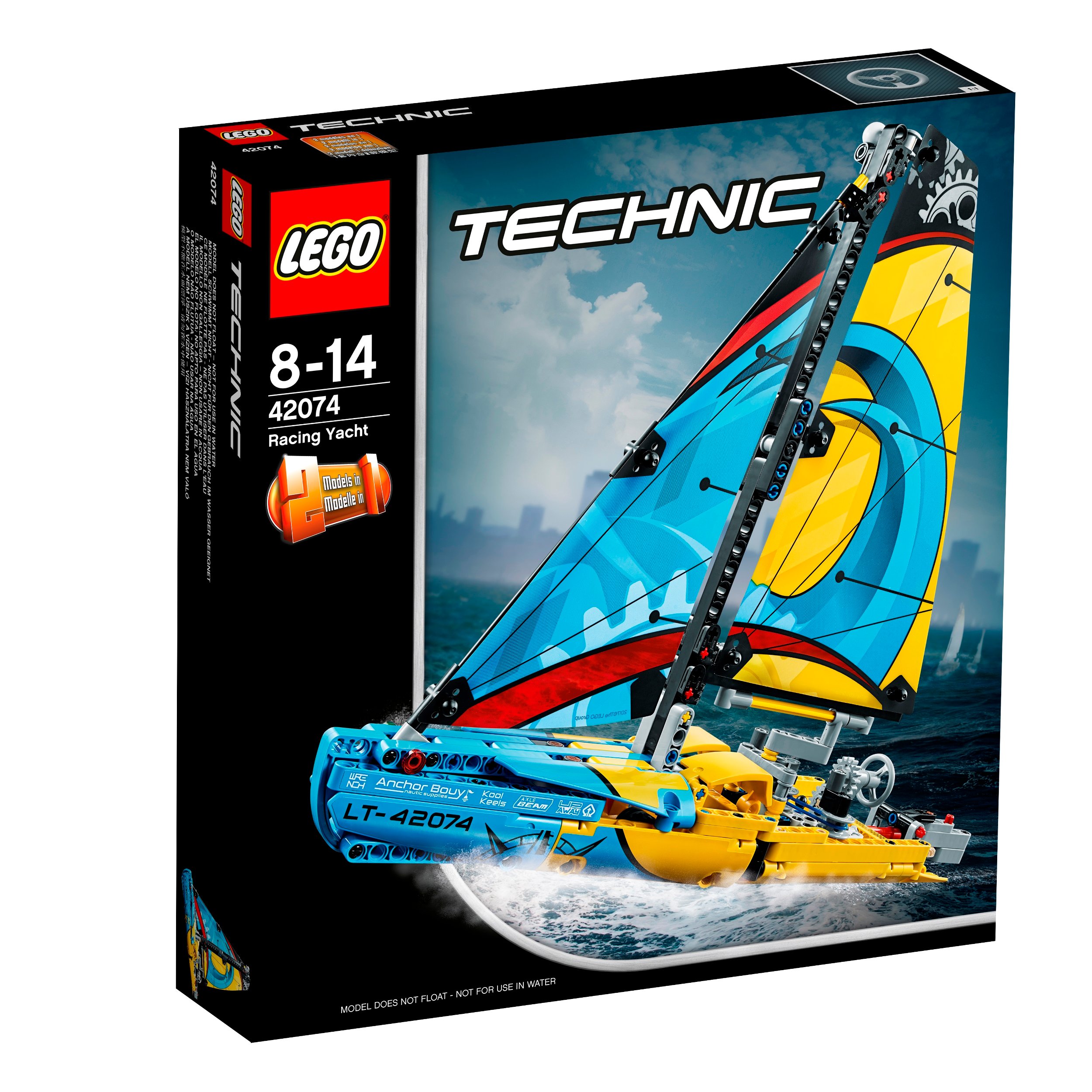 Lego Technic 42074 Klocki Lego Technic Jacht wyścigowy