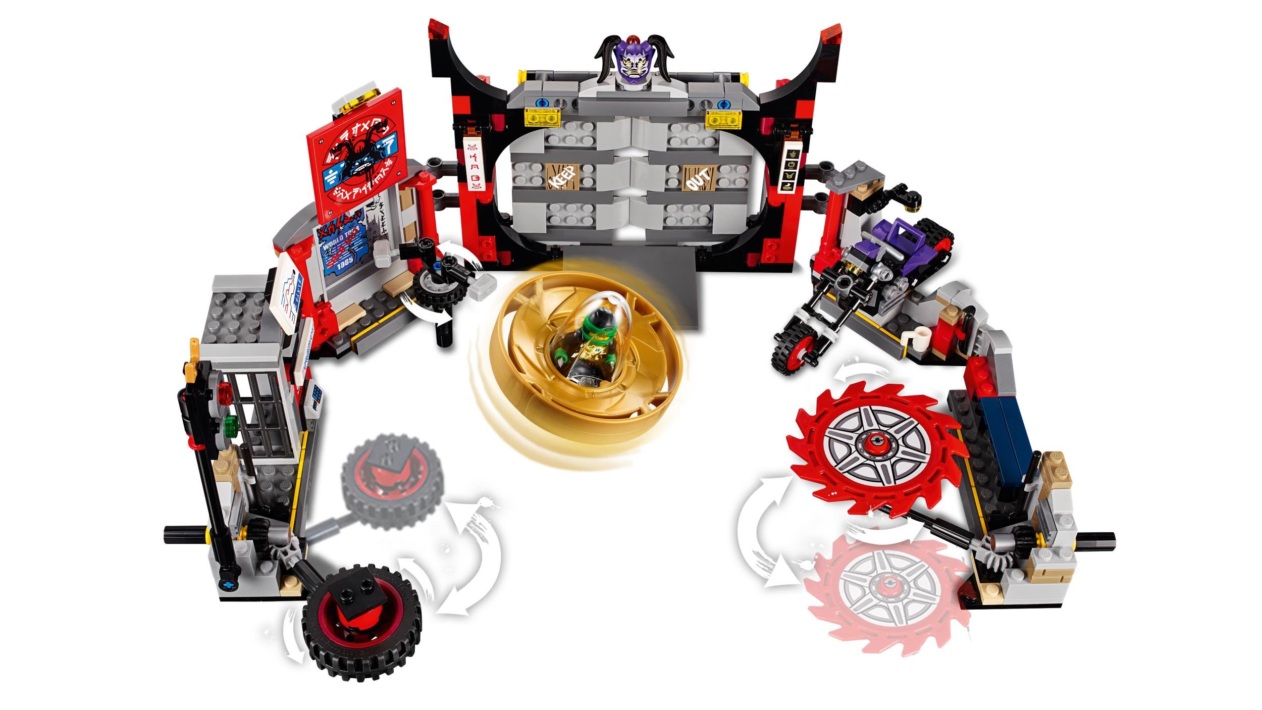 Lego 70640 Ninjago Hlavní velitelství S.o.g.
