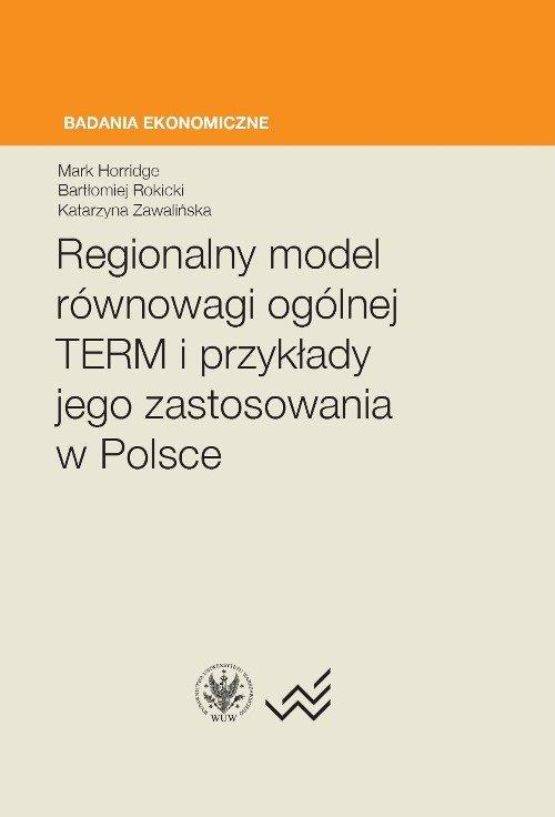 

Regionalny model równowagi ogólnej Term i przykład