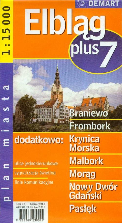 

Elbląg plus 7 - plan miasta