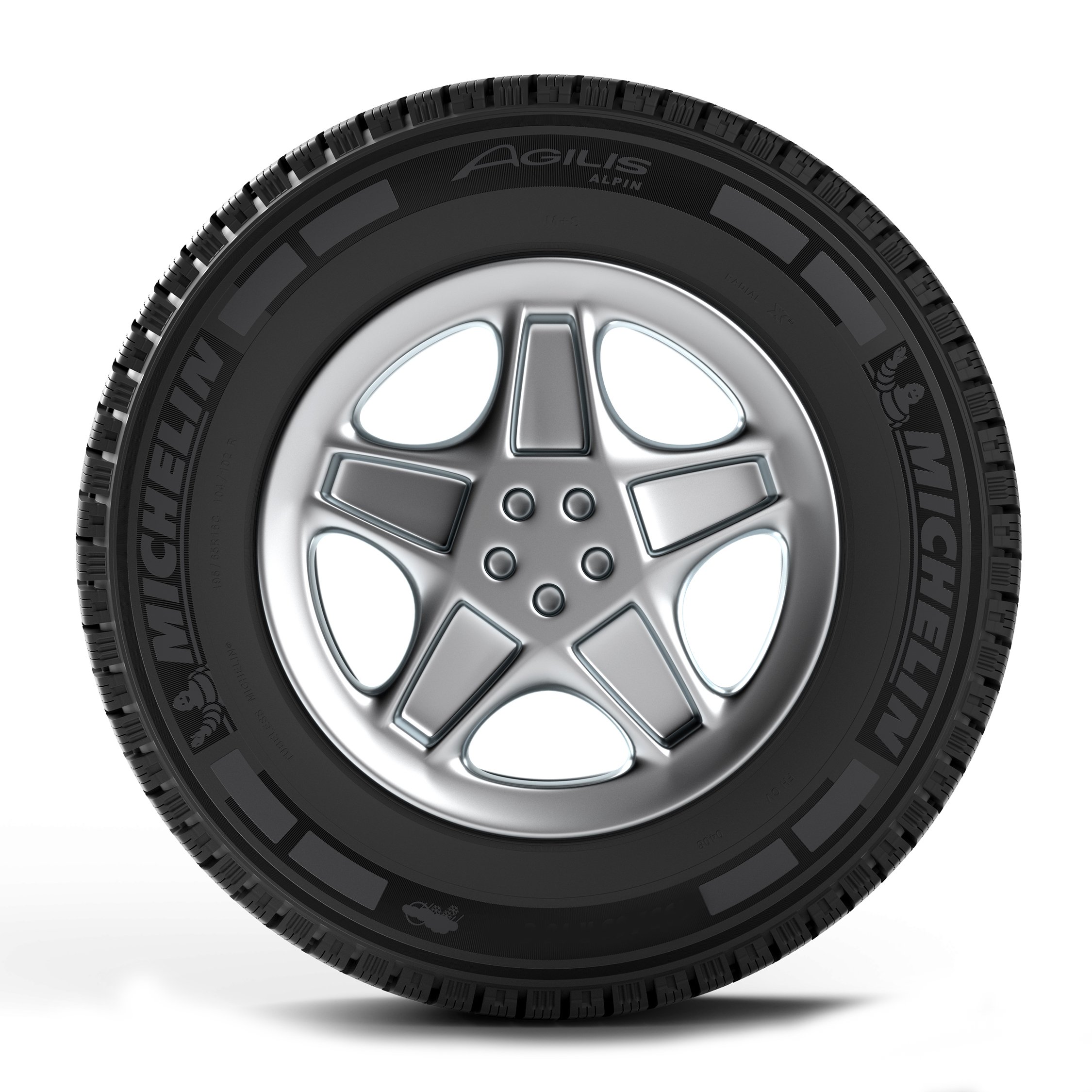 2x шины 235/60R17C MICHELIN AGILIS ALPIN 117 / 115R