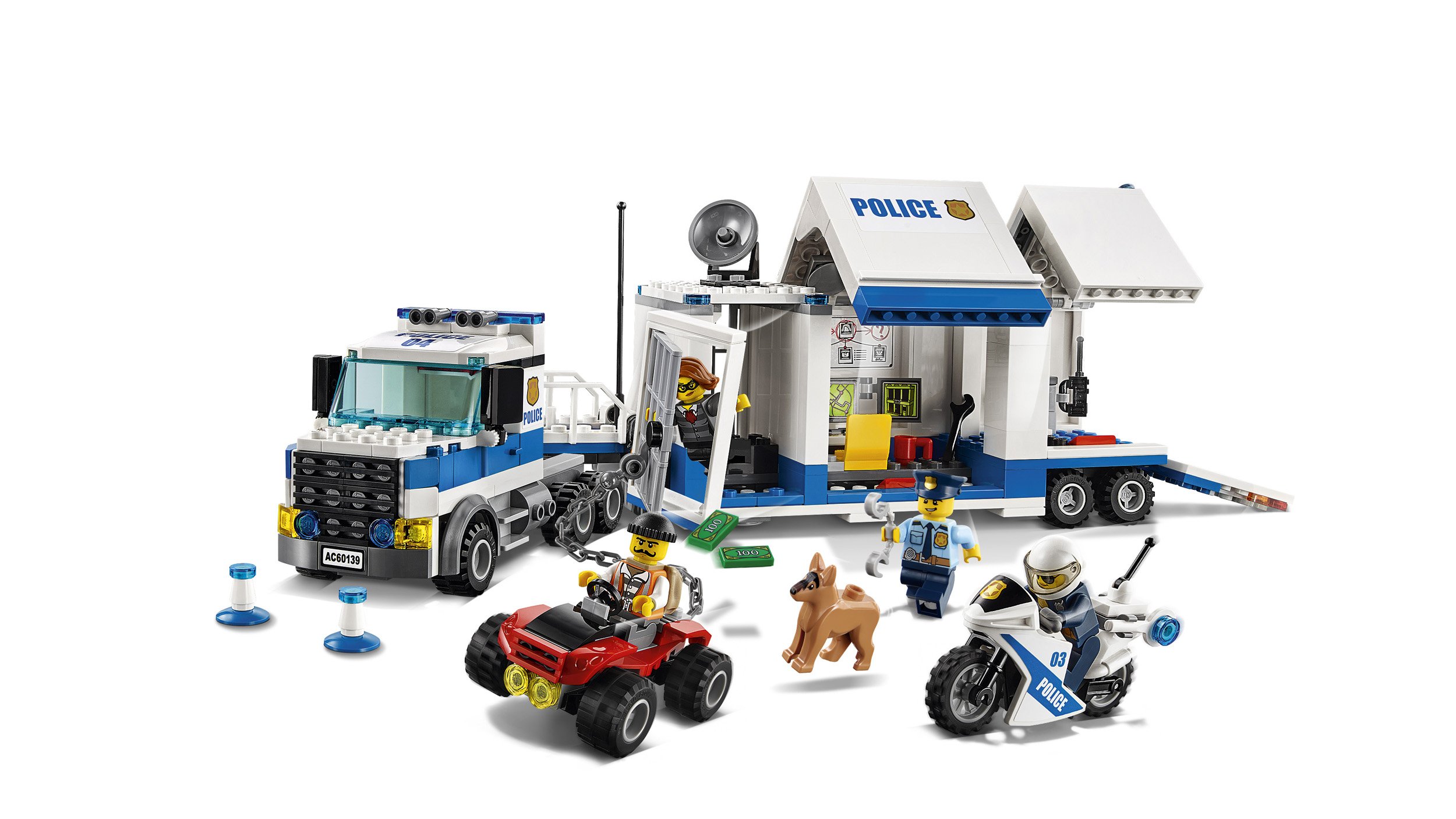 LEGO City 60139 Mobilné veliteľské centrum