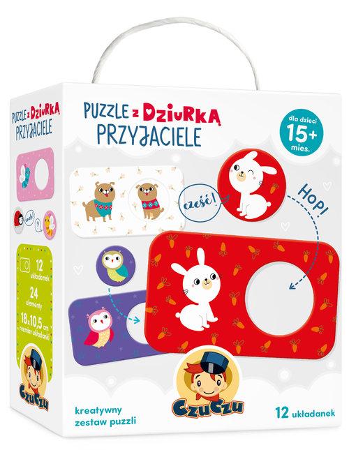 

Puzzle z dziurką Przyjaciele CzuCzu 12 układanaek