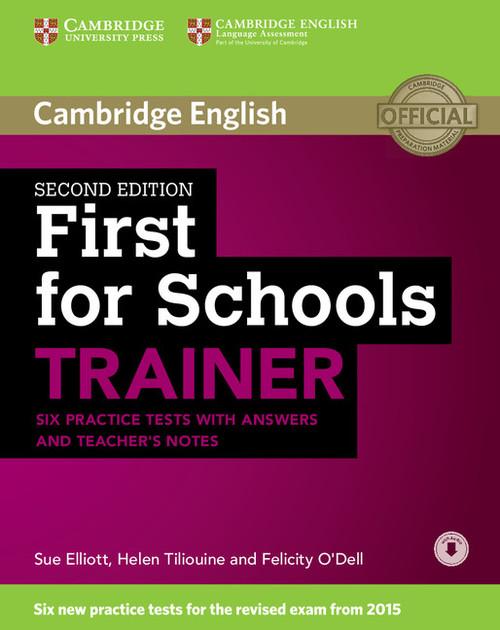 

First for Schools Trainer Six Practice Tests with