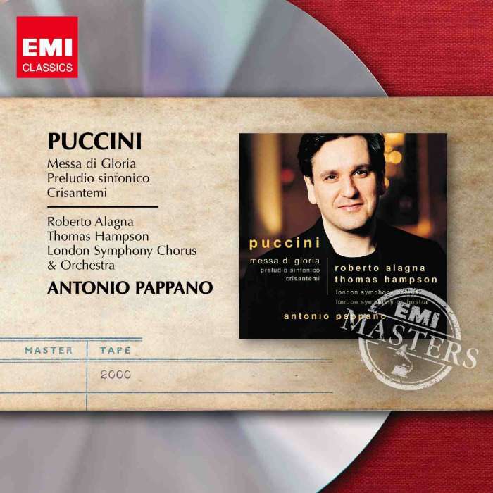 

Antonio Pappano Messa Di Gloria CD