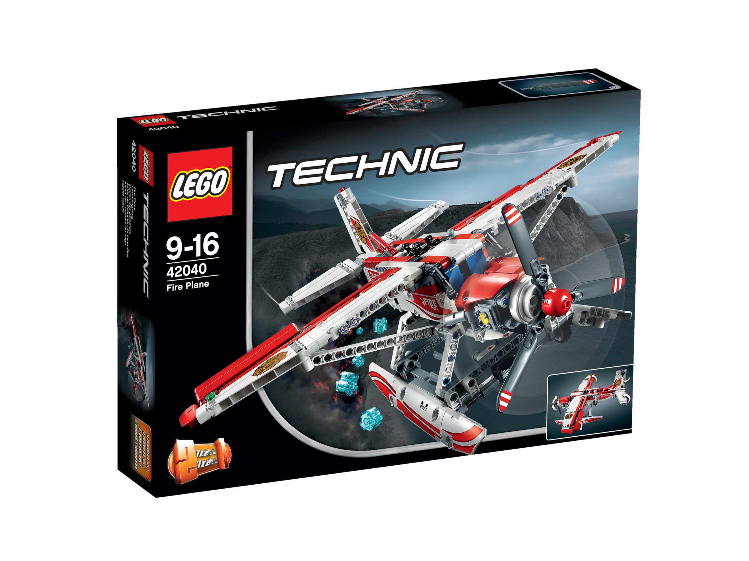 Lego Technic 42040 Samolot strażacki
