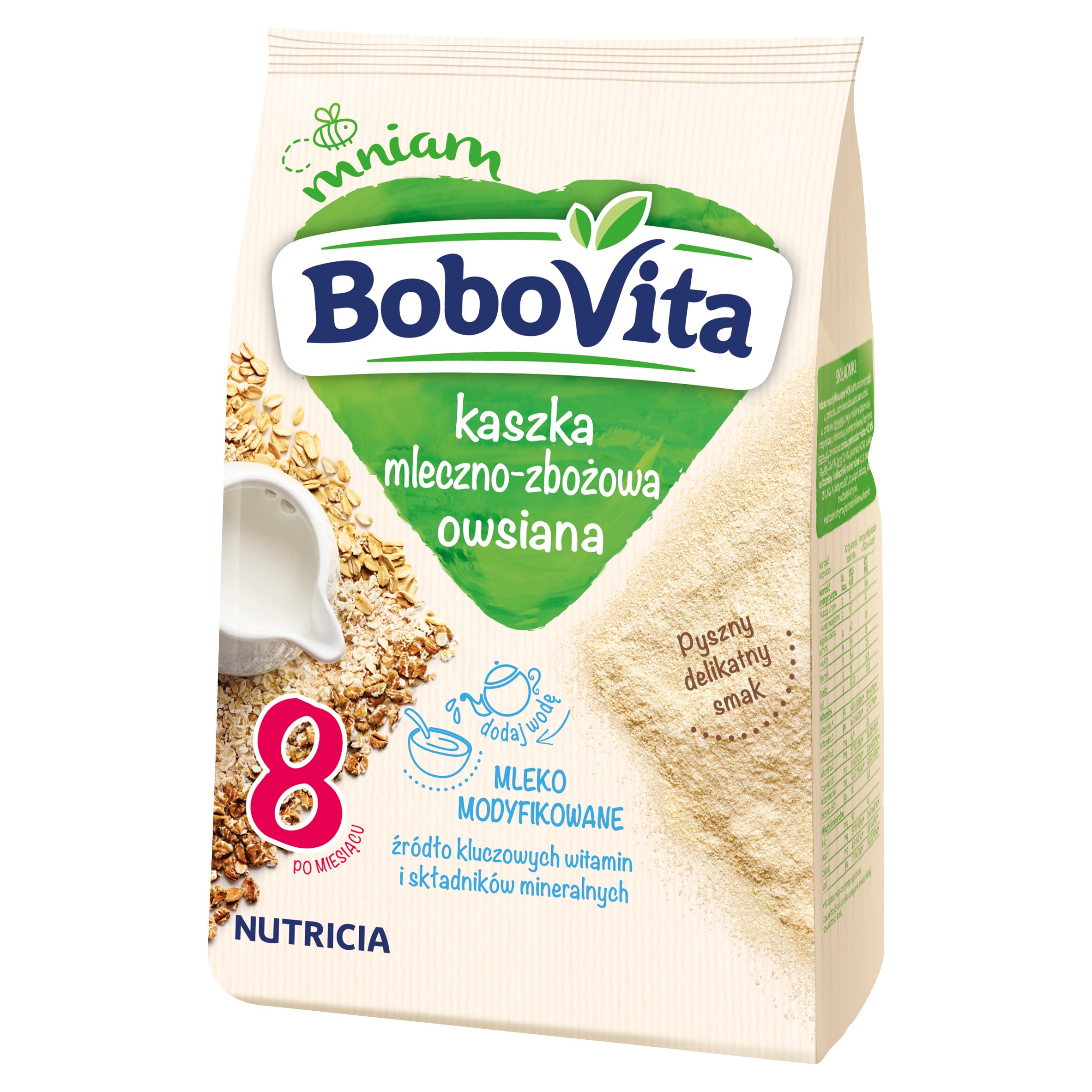 

Bobovita Kaszka Wielozbożowa Owsiane śniadanko
