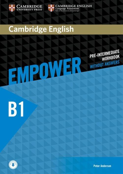 

Cambridge English Empower Pre-intermediate Workboo