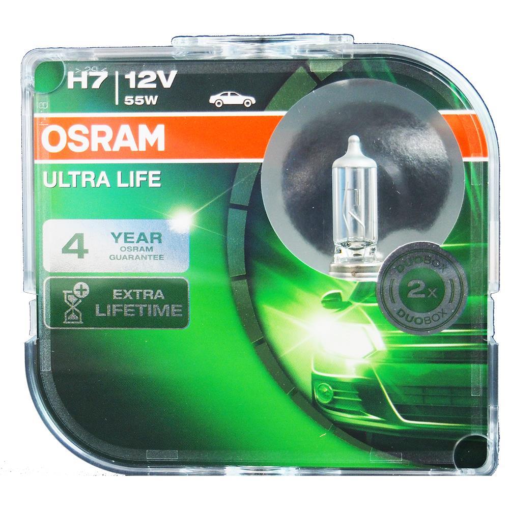 OSRAM ULTRA LIFE H7 12V 55W PX26d 64210ULT-HCB za 38,49 zł z BIAŁYSTOK ...