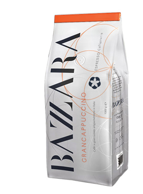 Káva zrna Bazzara Grancappuccino 1 kg