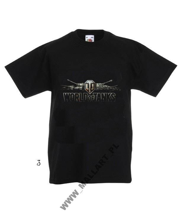 

Koszulka Junior World of Tanks Czołgi