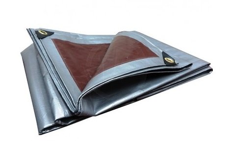 

Plandeka 10x12 Srebrno-brązowa Gruba (210g/m2) Fv