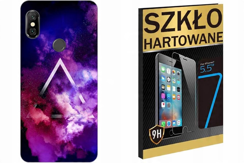 

200 wz. Etui+szkło do Xioami Redmi Note 6 Pro Case