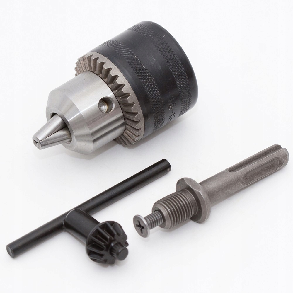 

Uchwyt wiertarski, kluczyk, adapter Sds Plus