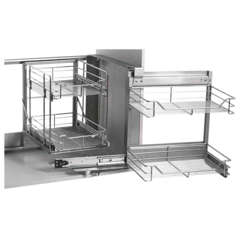 KOSZ CARGO CORNER MAGIC 900 MM PTJ017HB PRAWY DOCIĄG DOMYK CHROM AMIX Producent Amix