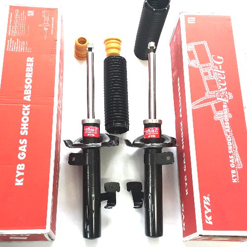 АМОРТИЗАТОРЫ KAYABA VOLVO S40 V50+ОТБОЙНИК ПЕРЕД X2