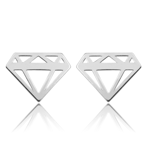 

Diament Srebrne Sztyfty Diamenciki Srebro 925