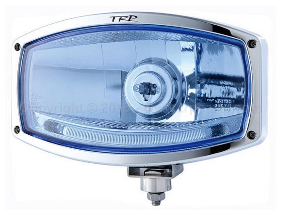 1529661 - ГАЛОГЕННАЯ ДАЛЬНЯЯ СИНЯЯ СВЕТОДИОДНАЯ ХРОМ + ДЕТАЛЬ