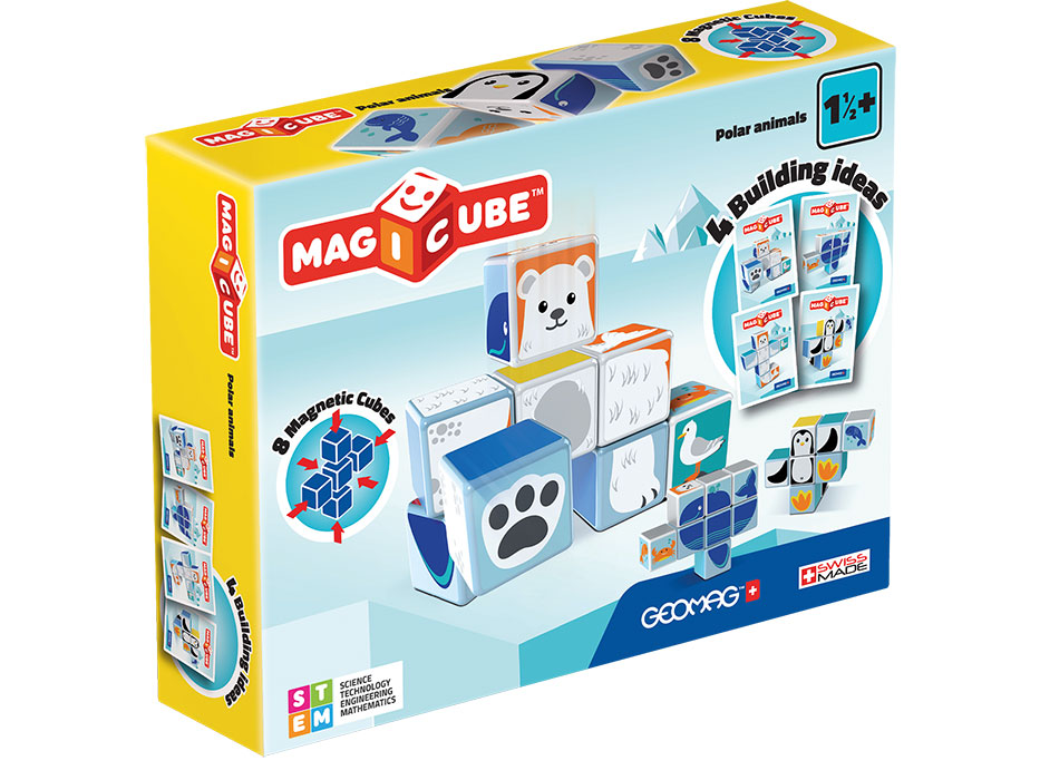 

Geomag Magicube Magiczne kostki Zwierzęta Polarne