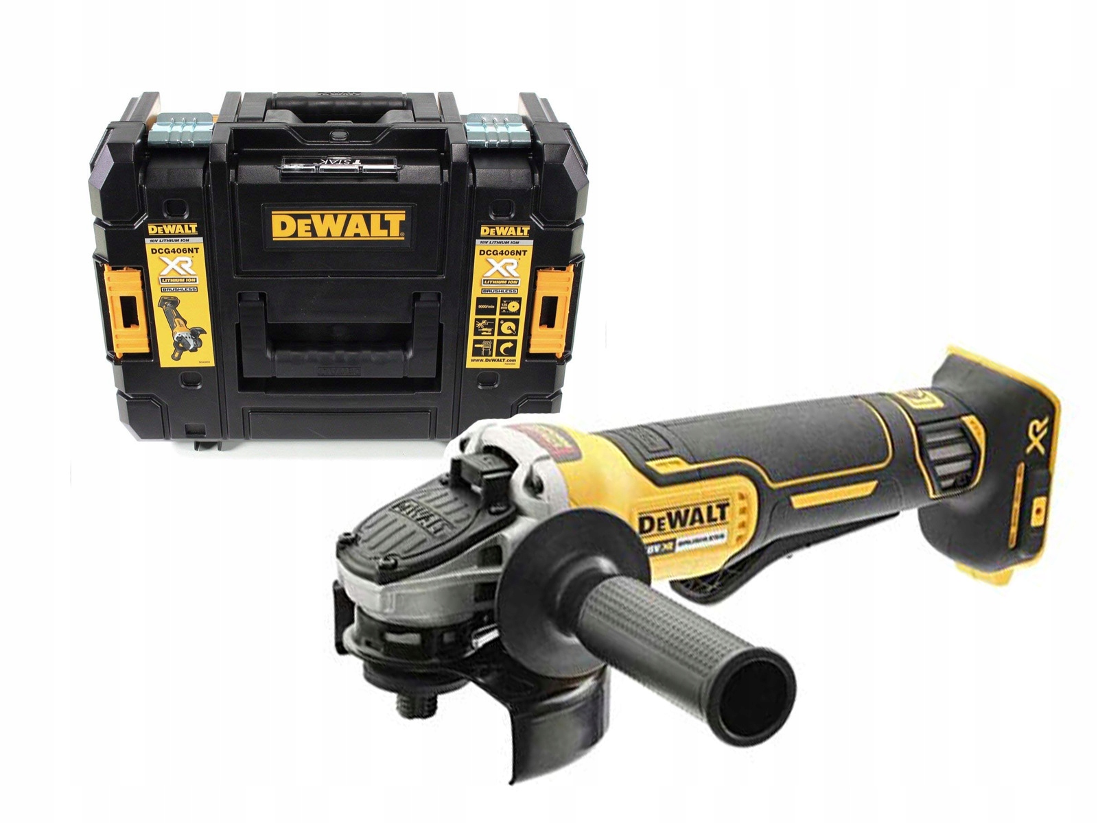 DEWALT kątowa aku 125mm 18V DCG406NT (DCG406NT-XJ) • Cena, Opinie 9602460010 • Allegro.pl