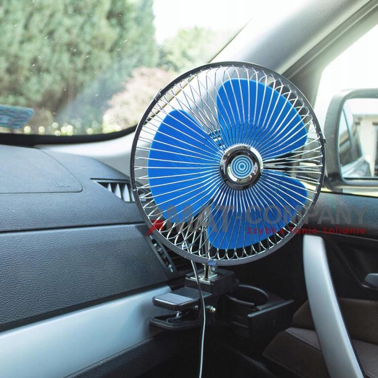 WIATRAK WENTYLATOR SAMOCHODOWY OBROTOWY 12V 6'' Producent Carcommerce