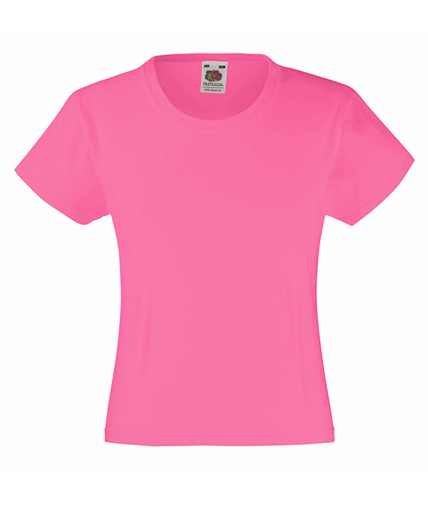 

Fruit of the Loom koszulka t-shirt Girls Fuc 9-11