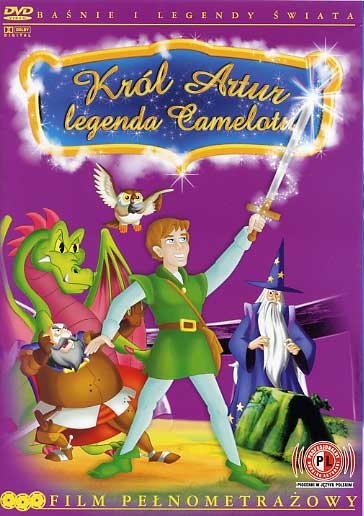 Król Artur legenda Camelotu DVD Folia