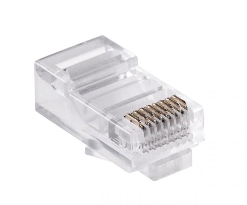 

Wtyki Końcówki RJ45 Wtyki Internetowe 8P8C 50 Szt