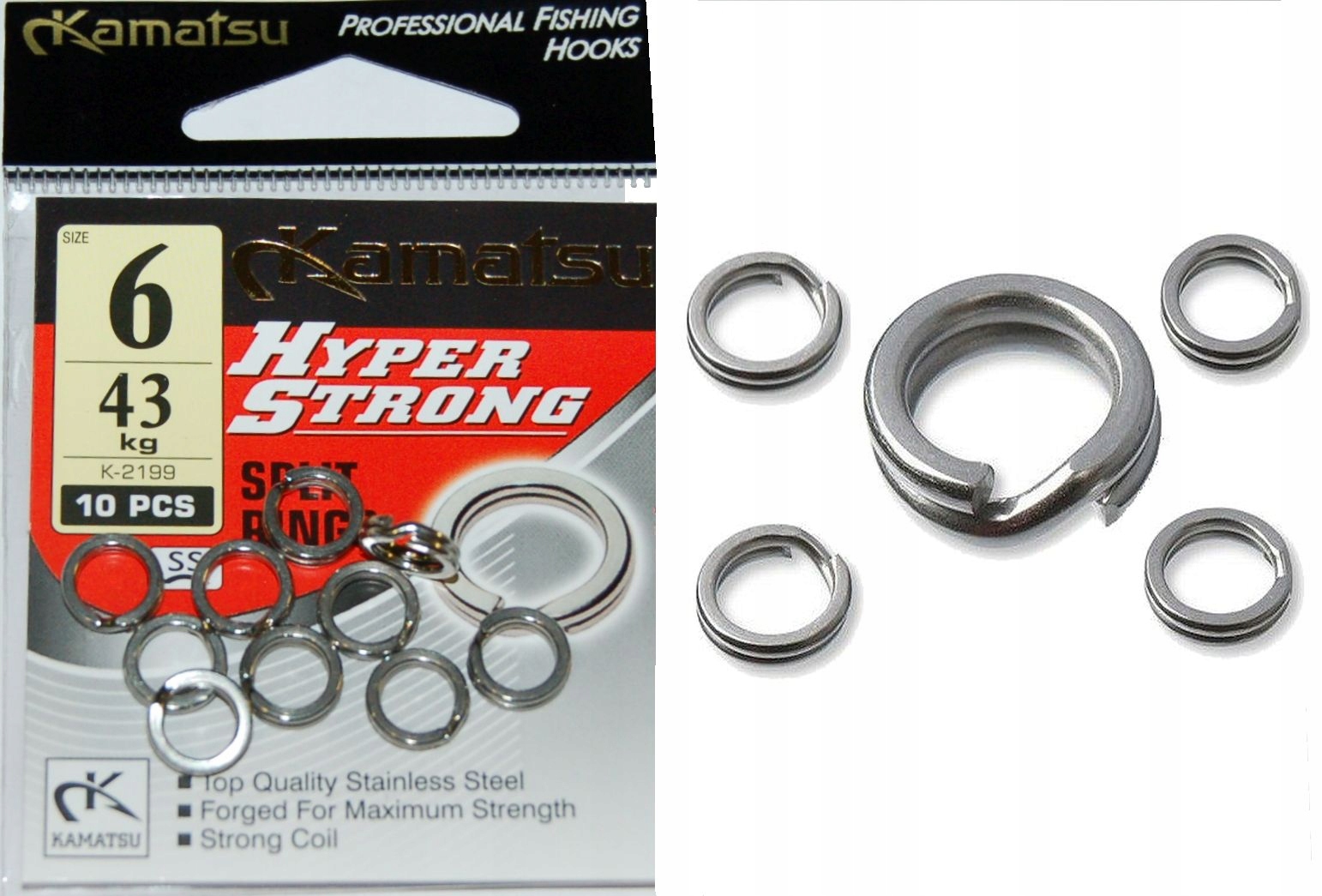 

Mocne kółka Kamatsu Hyper Strong 4,5mm/21kg