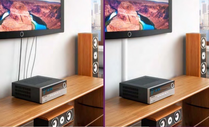 LISTWA MASKUJĄCA RTV DO KABLI 100cm SAMOPRZYLEPNA Model 65s