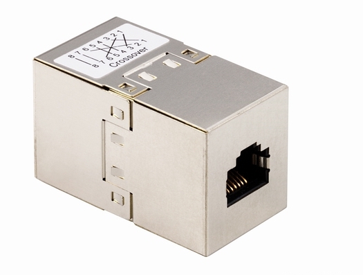 

Łącznik adapter CAT5e RJ45 8p8c krosowany Thomson