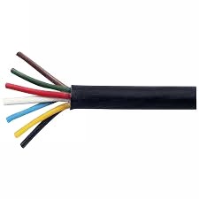 

Kabel Przewód 7 żyłowy YLYs 6x1+1x1,5 mm przyczep