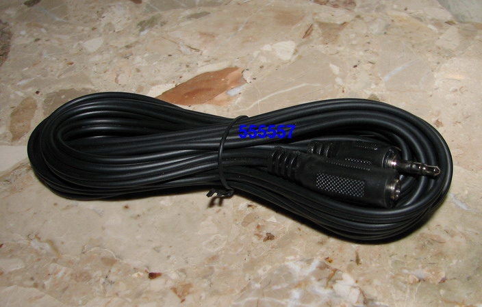 Przedłużacz JACK 3,5 mm do sluchawek mikrofonow 3m Złącza minijack 3,5 mm - minijack 3,5 mm