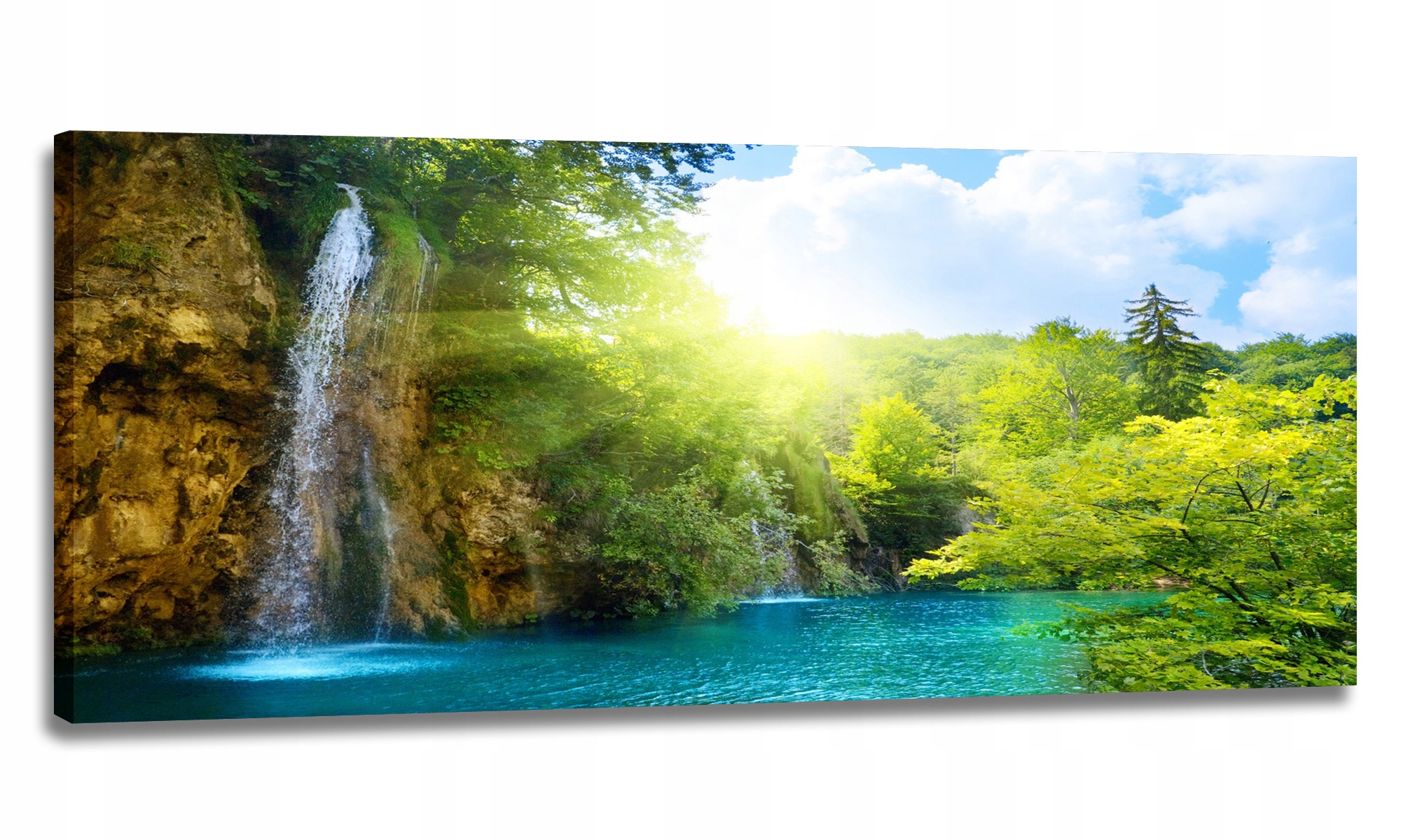

Obraz 120x50 Panorama Wodospad