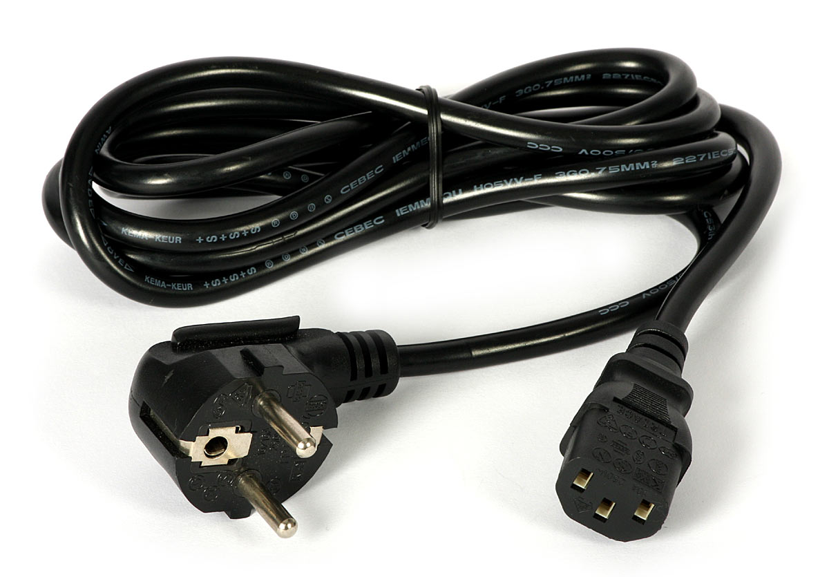 

Kabel Przewód Zasilający do Pc Rtv Agd 1,5m 230V