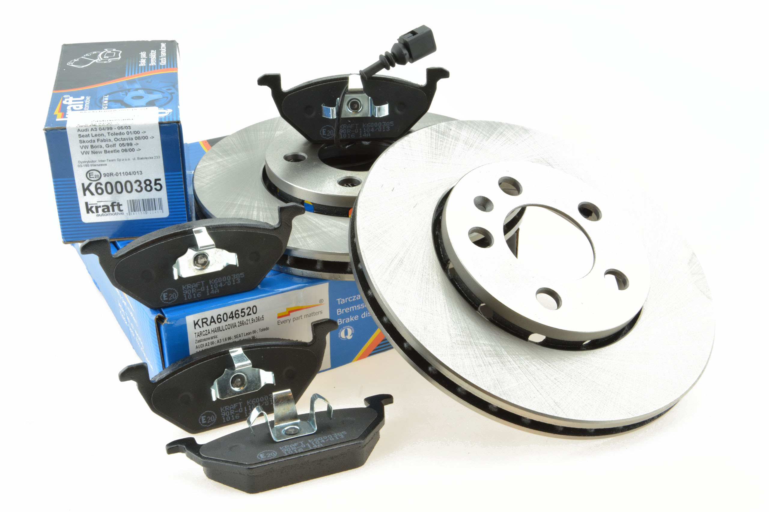 

Tarcze Klocki Przód do Vw Golf IV Bora 256mm