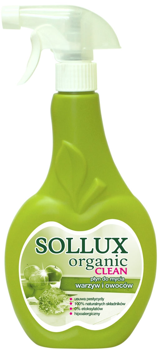 

Sollux organic Clean płyn do Mycia Owoców I Warzyw