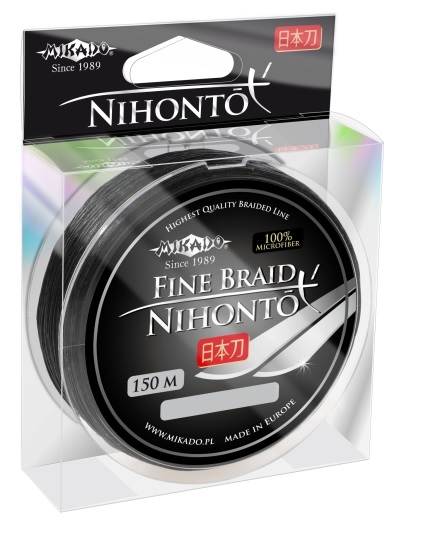 Plecionka 0,23/150m 20,20kg Nihonto Czarna Mikado