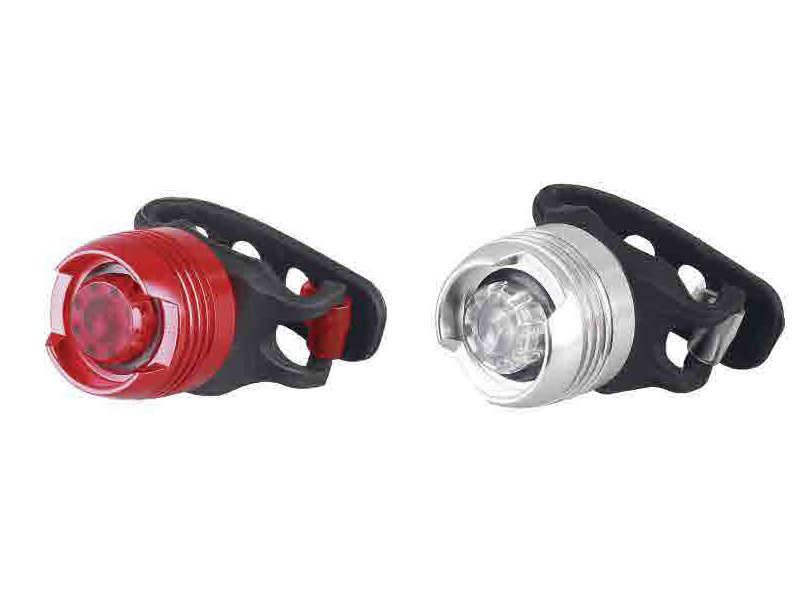 Zestaw Lamp XC-161161 kpl. biale+czerwone 1 Led Al