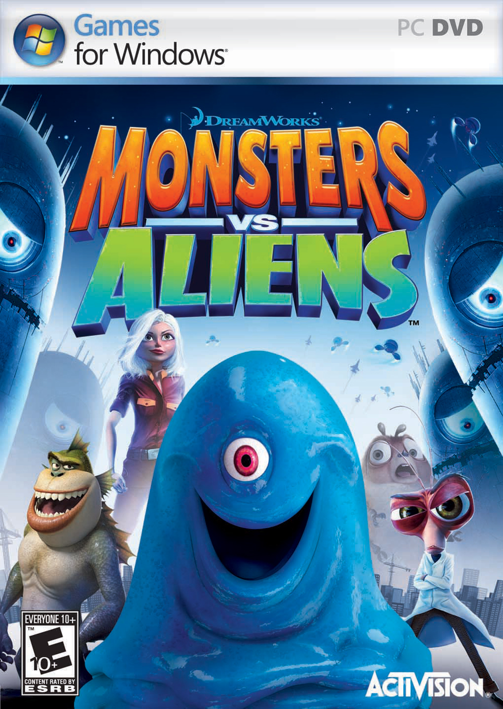 Potwory Kontra Obcy Monsters Vs Aliens Pc X360 Ps3 Wii Ps2 Nds Gryonline Pl