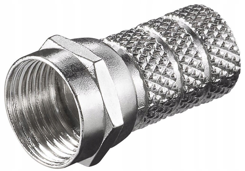 

Wtyczka F wkręcana 5,2 mm cynk
