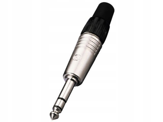 

Wtyk 6.3 mm stereo Neutrik Niklowany Hi-End