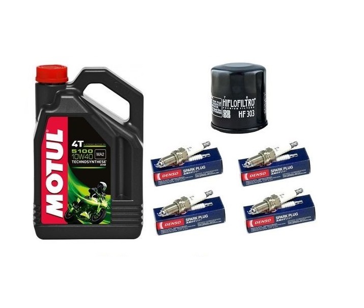 

Olej Motul Filtr oleju Świece Yamaha YZF-R1 98-01r