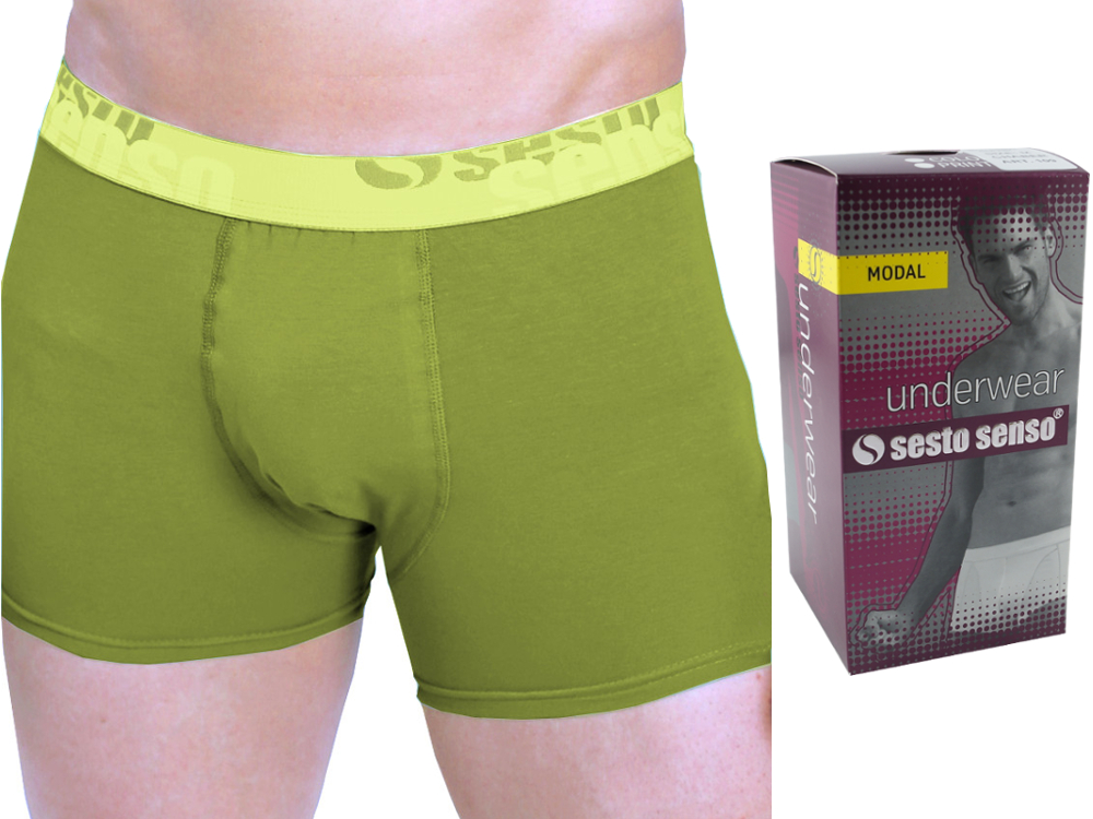 

Sesto Senso Bokserki Męskie model 109 lycra r M